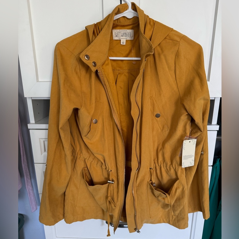 Brand new yellow jacket by sweet wanderer